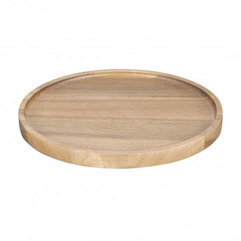 Olympia Acacia Round Plates 250(D)mm - Click to Enlarge