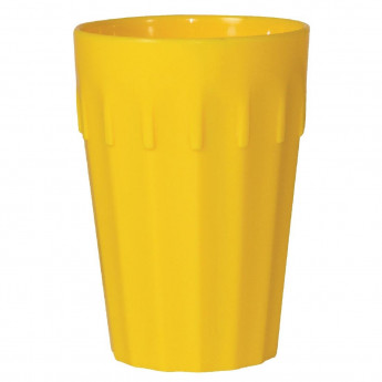 Olympia Kristallon Polycarbonate Tumblers Yellow 142ml (Pack of 12) - Click to Enlarge