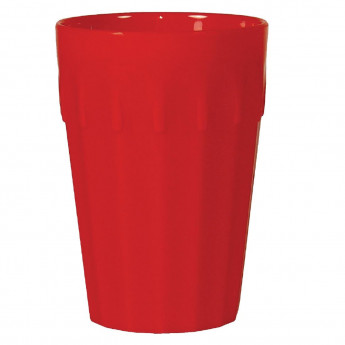 Olympia Kristallon Polycarbonate Tumblers Red 142ml (Pack of 12) - Click to Enlarge