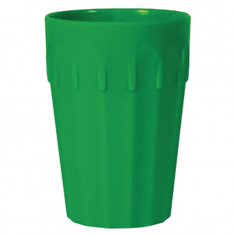 Olympia Kristallon Polycarbonate Tumblers Green 142ml (Pack of 12) - Click to Enlarge