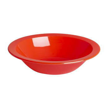 Olympia Kristallon Polycarbonate Bowls Red 172mm (Pack of 12) - Click to Enlarge