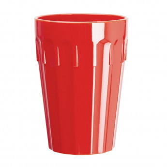 Olympia Kristallon Polycarbonate Tumblers Red 260ml (Pack of 12) - Click to Enlarge