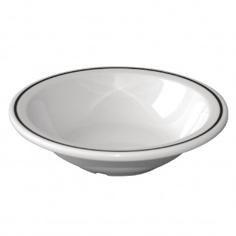 Olympia Kristallon Black Band Melamine Bowls 150mm (Pack of 12) - Click to Enlarge