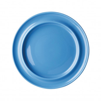 Olympia Kristallon Heritage Raised Rim Plates Blue 252mm (Pack of 4) - Click to Enlarge