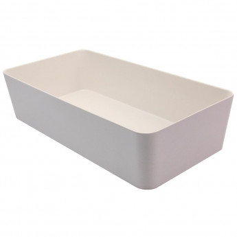 Creative Melamine Bento Box Outer Box White 348x180x78mm (Pack of 3) - Click to Enlarge