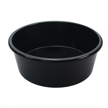 Creative Melamine Salad Bowls Black 186x60mm (Pack of 6) - Click to Enlarge