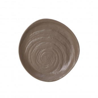 Steelite Scape Mushroom Melamine Plates 230mm (Pack of 6) - Click to Enlarge