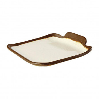 APS Crocker Square Platter Cream 140mm - Click to Enlarge