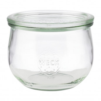APS Weck Glasses With Lid 580ml (Pack of 6) - Click to Enlarge