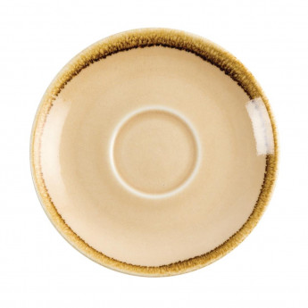 Olympia Kiln Cappuccino Saucer Sandstone 140mm (Pack of 6) - Click to Enlarge