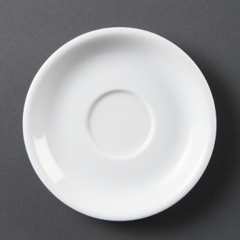 Olympia Whiteware Cappuccino Saucers (Pack of 12) - Click to Enlarge