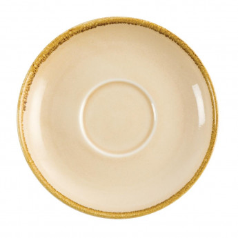 Olympia Kiln Cappuccino Saucer Sandstone 160mm (Pack of 6) - Click to Enlarge