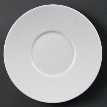 Olympia Whiteware Elegant Saucers 148mm (Pack of 12) - Click to Enlarge
