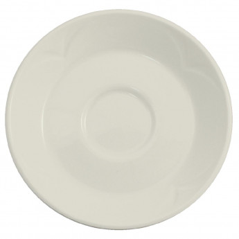 Steelite Bianco Stacking Saucers 152mm (Pack of 36) - Click to Enlarge