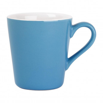 Olympia Cafe Flat White Cups Blue 170ml (Pack of 12) - Click to Enlarge