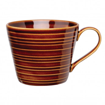 Art de Cuisine Rustics Brown Snug Mugs 341ml (Pack of 6) - Click to Enlarge
