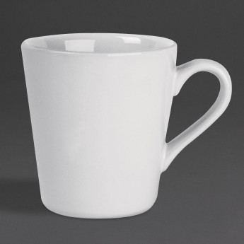 Olympia Cafe Flat White Cups White 170ml (Pack of 12) - Click to Enlarge