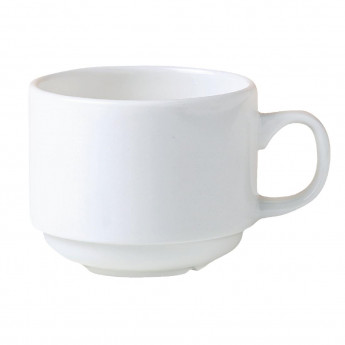 Steelite Monaco White Stacking Cups 212ml (Pack of 36) - Click to Enlarge