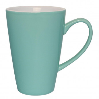 Olympia Cafe Latte Cups Aqua 454ml (Pack of 12) - Click to Enlarge