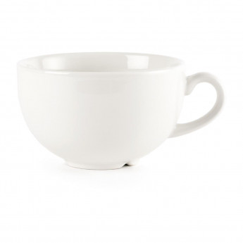Churchill Plain Whiteware Cappuccino Cups 340ml (Pack of 24) - Click to Enlarge