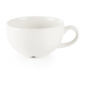 Churchill Plain Whiteware Cappuccino Cups 227ml (Pack of 24) - Click to Enlarge