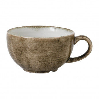 Stonecast Patina Antique Taupe Cappuccino Cup 12oz (Pack of 12) - Click to Enlarge