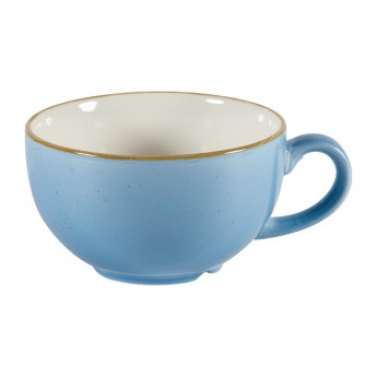 Churchill Stonecast Cappuccino Cups Cornflower Blue 227ml 8oz (Pack of 12) - Click to Enlarge
