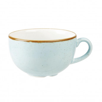Churchill Stonecast Cappuccino Cup Duck Egg Blue 8oz (Pack of 12) - Click to Enlarge
