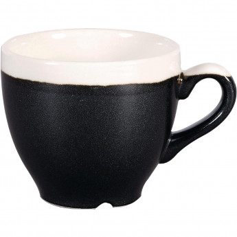 Churchill Monochrome Espresso Cup Onyx Black 89ml (Pack of 12) - Click to Enlarge