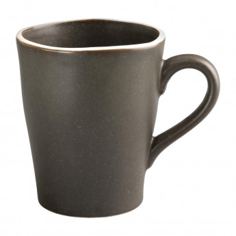Olympia Chia Mugs Charcoal 340ml (Pack of 6) - Click to Enlarge