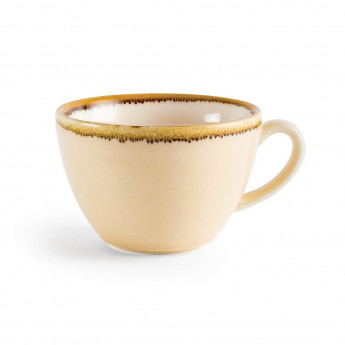Olympia Kiln Cappuccino Cup Sandstone 340ml (Pack of 6) - Click to Enlarge