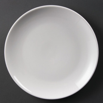 Olympia Whiteware Coupe Plates 250mm (Pack of 12) - Click to Enlarge