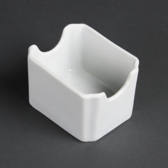 Olympia Whiteware Sachet Holders (Pack of 6) - Click to Enlarge