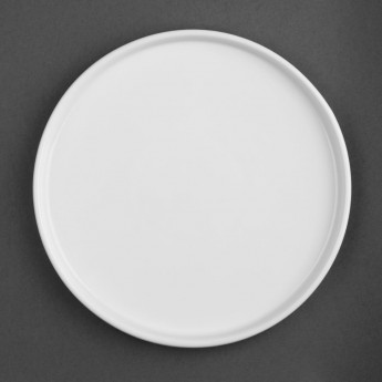 Olympia Whiteware Flat Round Plate 268mm (Pack of 4) - Click to Enlarge