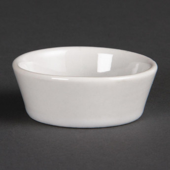 Olympia Whiteware Sloping Edge Bowls 50mm (Pack of 12) - Click to Enlarge