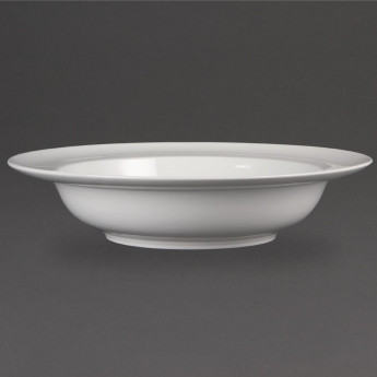 Olympia Whiteware Wide Rim Bowls 228mm 710ml 25oz (Pack of 4) - Click to Enlarge