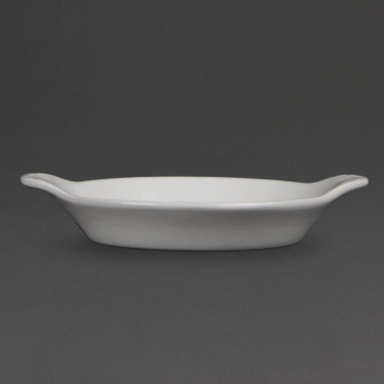 Olympia Whiteware Round Eared Dishes 170 x 140mm (Pack of 6) - Click to Enlarge