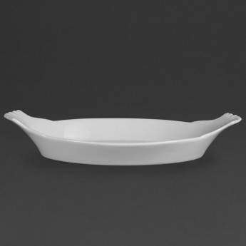 Olympia Whiteware Oval Eared Dishes 360x 199mm (Pack of 6) - Click to Enlarge