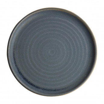 Olympia Canvas Small Rim Round Plate Blue Granite 265mm (Pack of 6) - Click to Enlarge