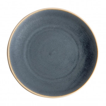 Olympia Canvas Concave Plate Blue Granite 270mm (Pack of 6) - Click to Enlarge