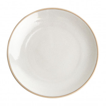 Olympia Canvas Concave Plate Murano White 270mm (Pack of 6) - Click to Enlarge