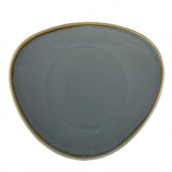 Olympia Kiln Triangular Plate Ocean 280mm (Pack of 4) - Click to Enlarge
