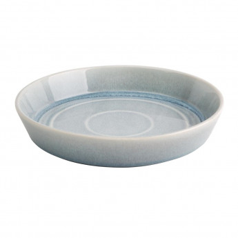 Olympia Cavolo Ice Blue Flat Round Bowl - 220mm (Box 4) - Click to Enlarge