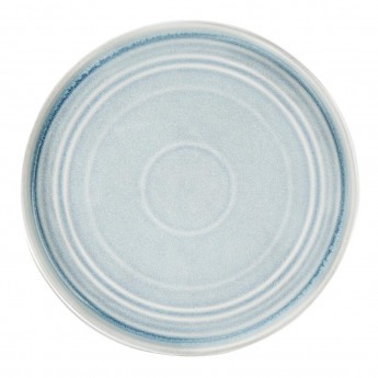 Olympia Cavolo Ice Blue Flat Round Plate - 270mm (Box 4) - Click to Enlarge