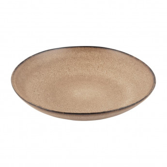 Olympia Build-a-Bowl Earth Flat Bowls 250mm (Pack of 4) - Click to Enlarge