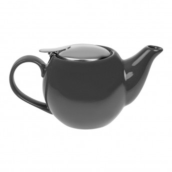 Olympia Cafe Teapot Charcoal 510ml - Click to Enlarge