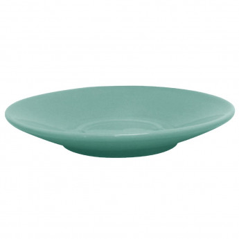 Olympia Cafe Espresso Saucers Aqua 116.5mm (Pack of 12) - Click to Enlarge