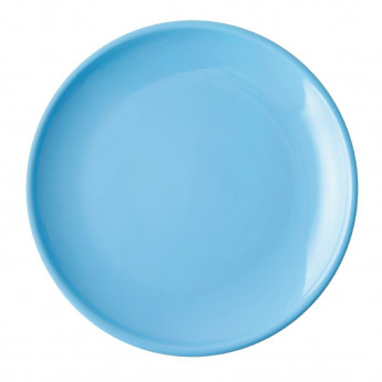Olympia Cafe Coupe Plate Blue 205mm (Pack of 12) - Click to Enlarge