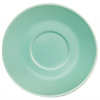 Olympia Cafe Saucers Aqua 158mm (Pack of 12) - Click to Enlarge