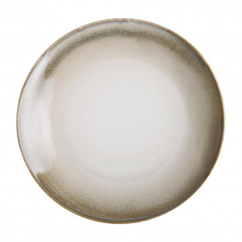 Olympia Birch Taupe Coupe Plates 205mm (Pack of 6) - Click to Enlarge